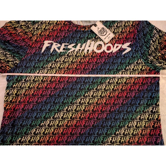 Fresh Hoods 3D Rainbow Pride Shirt Size 2XL Brand New! - Picture 8 of 12